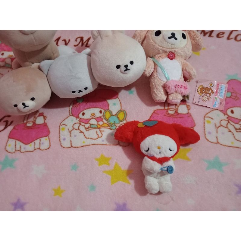 MY MELODY RED RIDING HOOD PLUSH | BONEKA KECIL MY MELODY ORIGINAL MY MELODY SANRIO