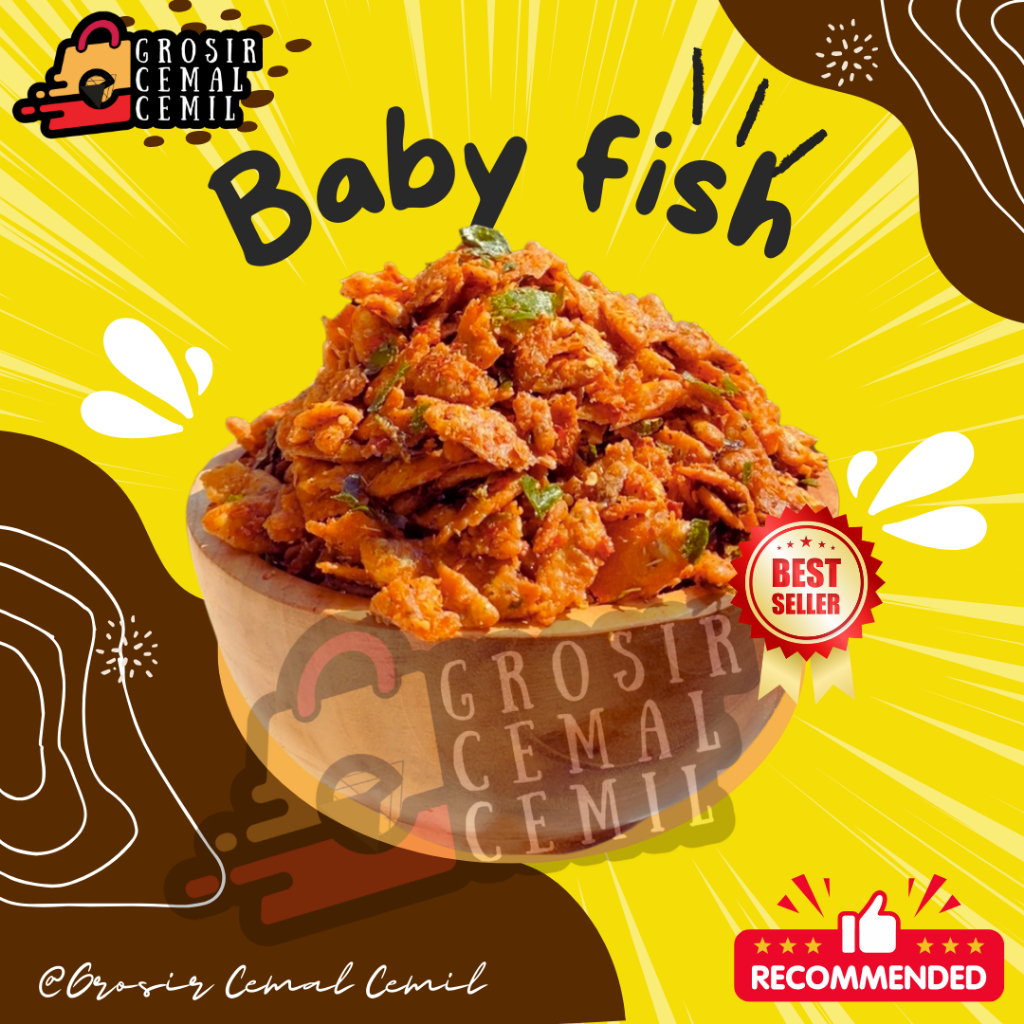 

500 GR BABY FISH PEDAS DAUN JERUK