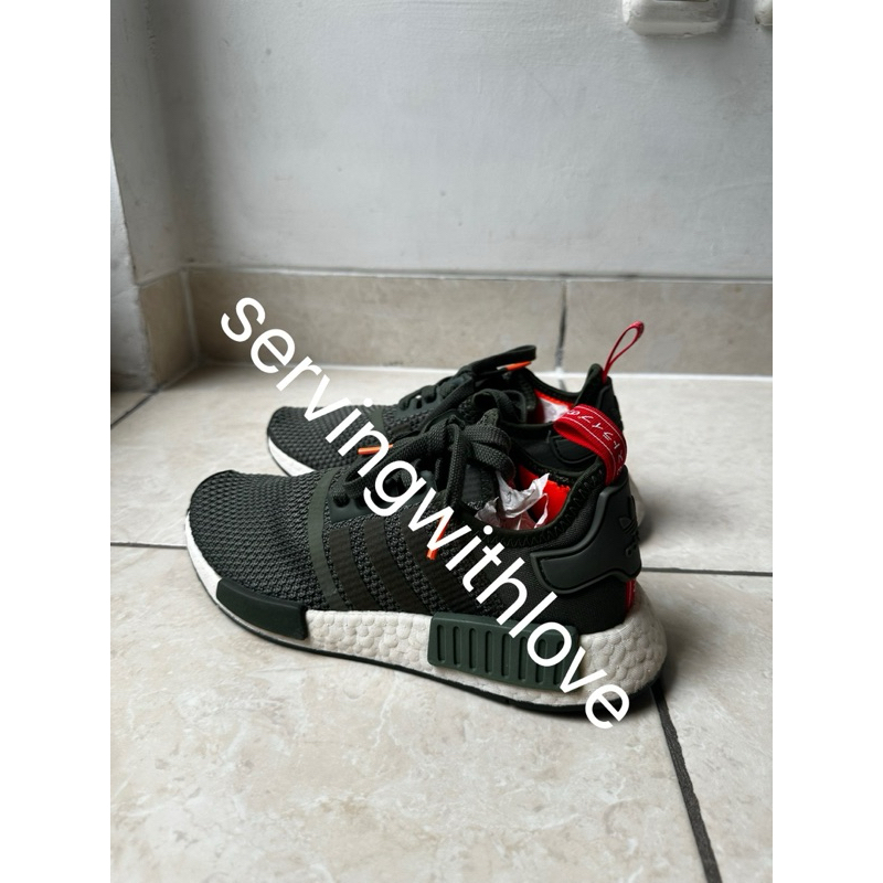 [ORIGINAL] Preloved Adidas NMD R1 Hijau Tua Size Eur 38 2/3