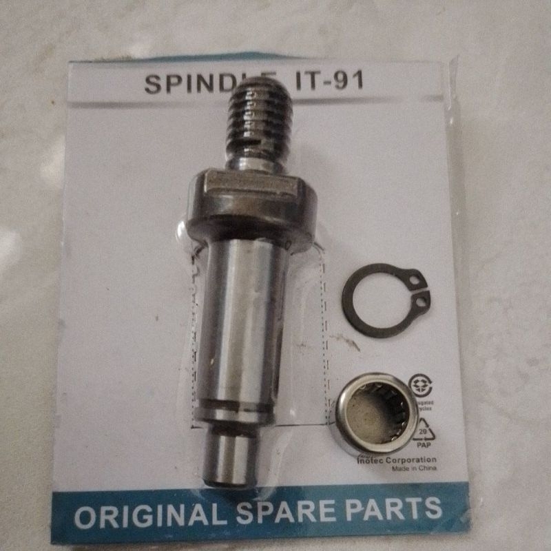 as spindle gerinda maktec mt 90/91 plus snap ring/spi