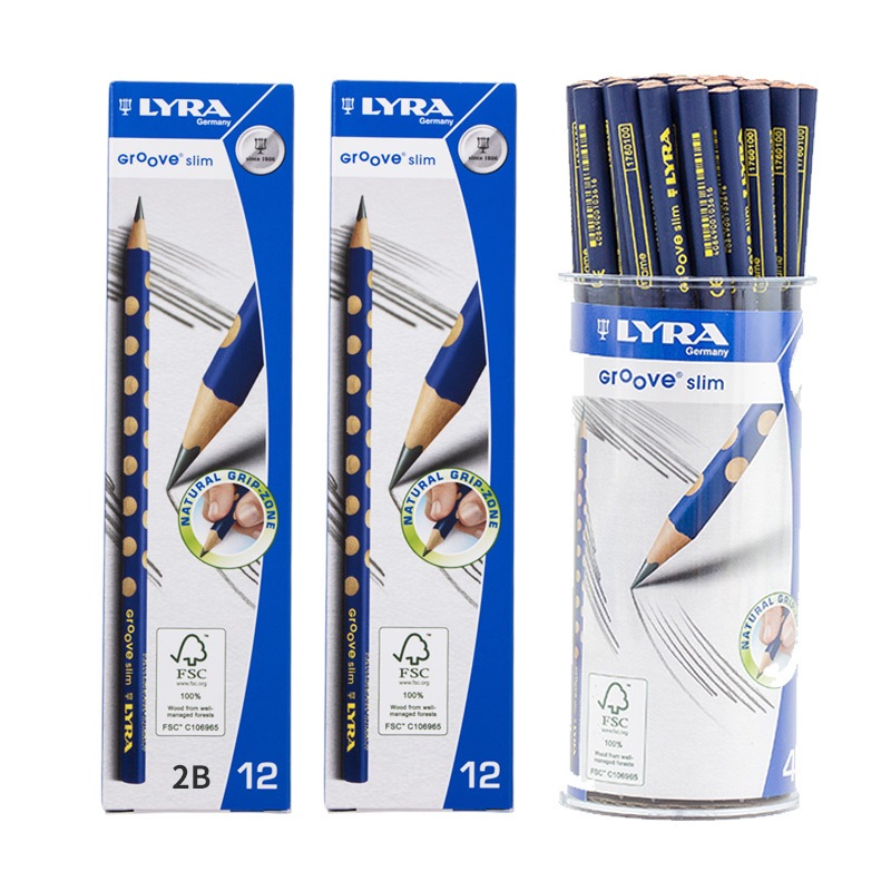 

Pensil Groove Graphite Slim 2B Lyra 100% Original