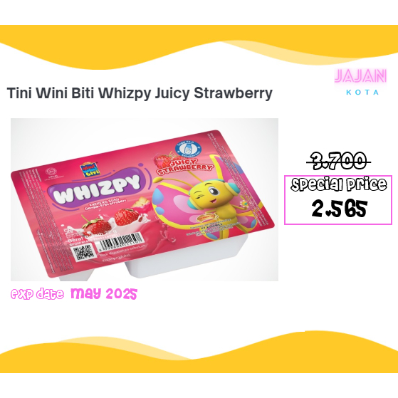 

Tini Wini Biti Whizpy Strawberry