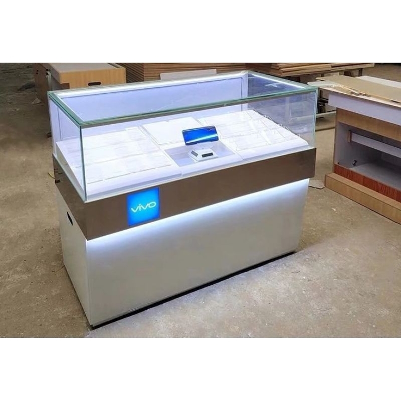 ETALASE KONTER HP MINIMALIS PLYWOOD 9mm