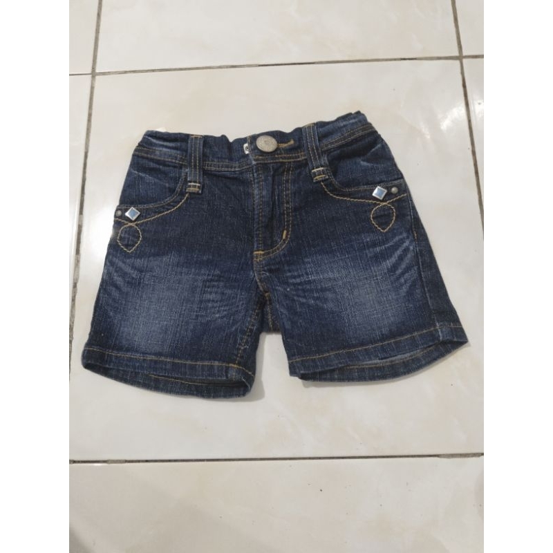 CELANA PENDEK MINI ANAK-ANAK PEREMPUAN JEANS CUCI GUDANG SECOND UTAMA MONJA KEPALA S BAGUS SOMETHING