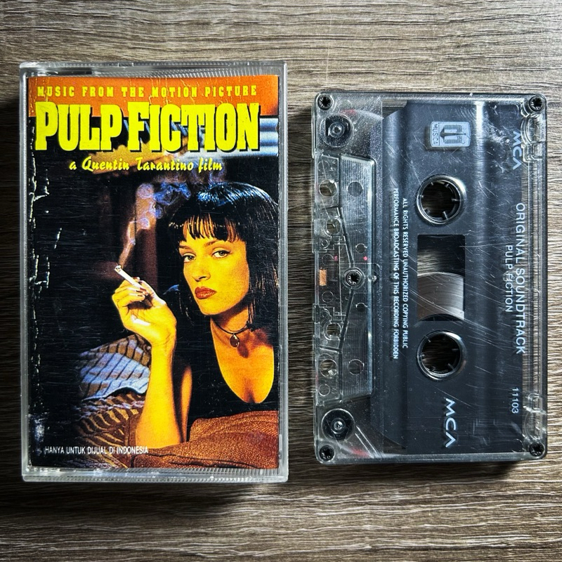 KASET VARIOUS ARTIST - OST. PULP FICTION (MUSIC FROM THE MOTION PICTURE)