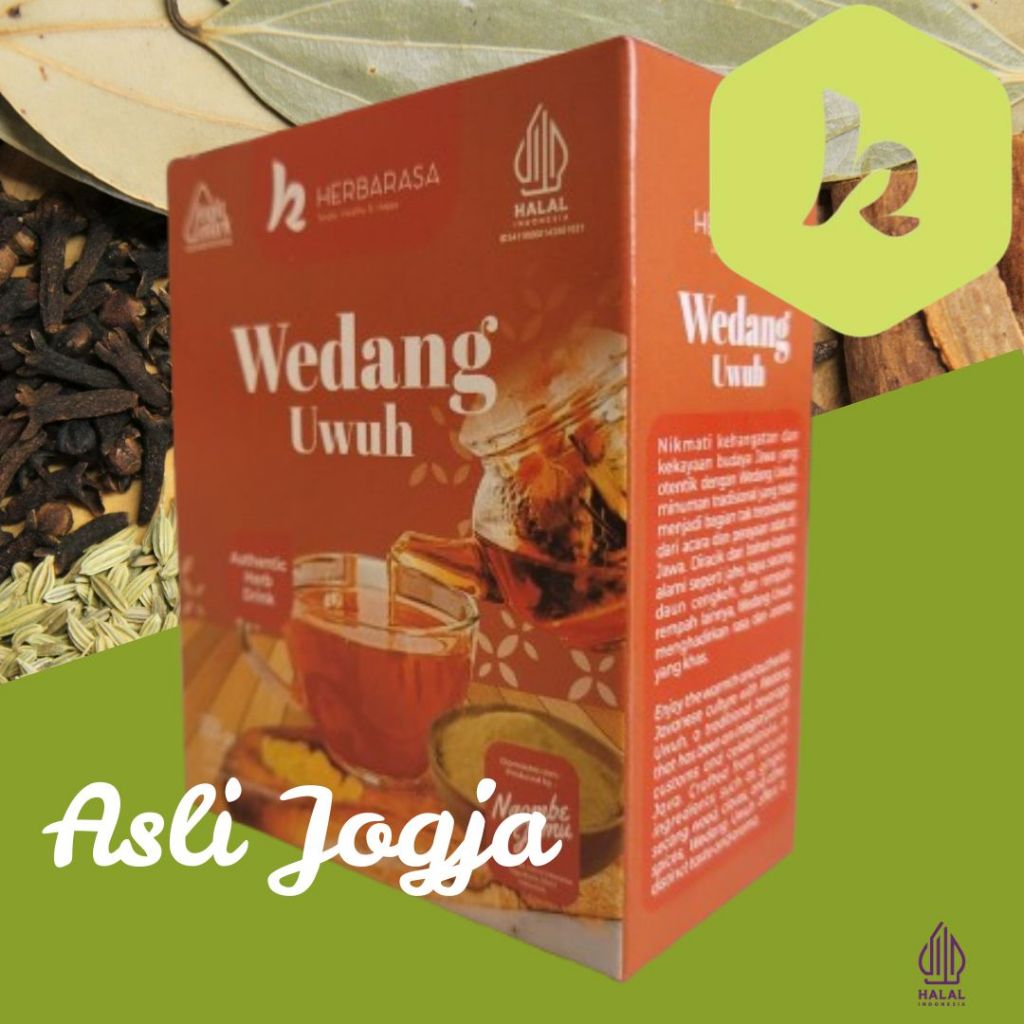 

Herbarasa Wedang Uwuh Bubuk Instan Asli Khas Jogja Tinggal Seduh Kualitas Premium Isi 5 Sachet