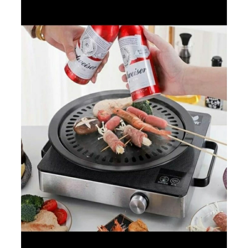 Smokeless Ultra Grill / BBQ Grill Pan / Pemanggang Tanpa Asap 32cm / Ultra Grill Pan / Pemanggang Te