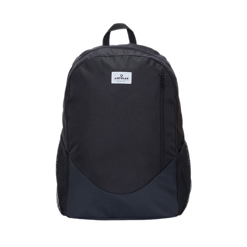 TAS BACKPACK AIRWALK Unisex Black Grey Original *BEST SELLER