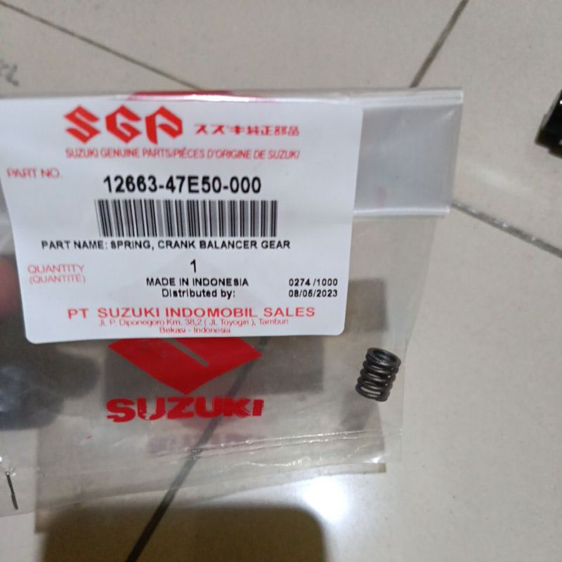 per balancer Suzuki satria Fu 150 karbu,Fu injeksi ori sgp(harga 1 pcs)