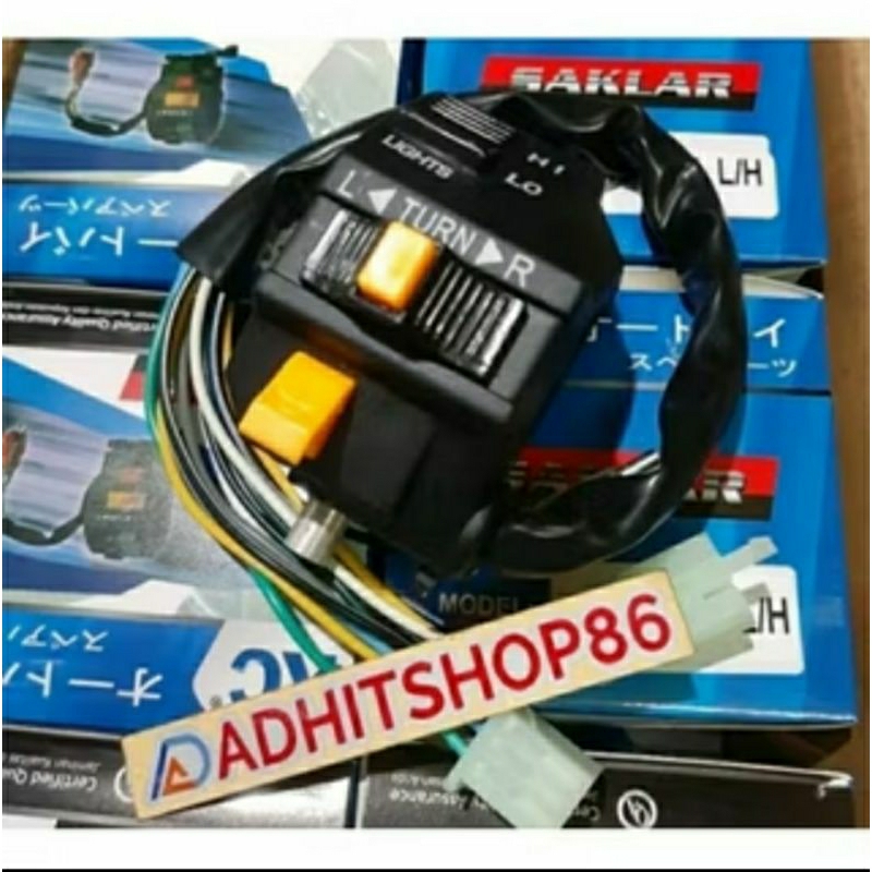 SAKLAR HOLDER KIRI SHOGUN SATRIA 2T  TORNADO SAKLAR SHOGUN KEBO KIRI