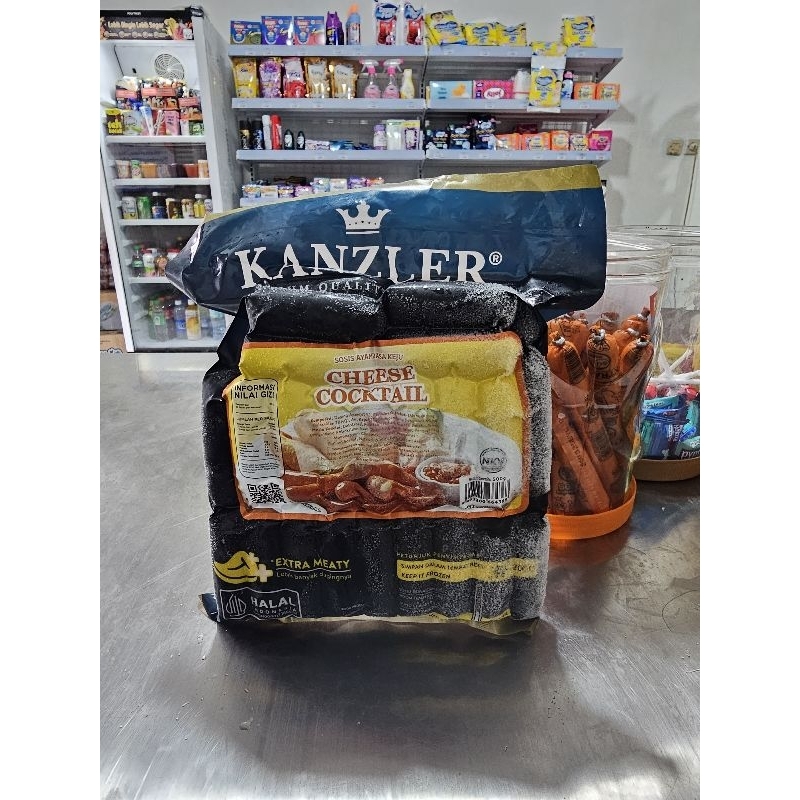 

Kanzler Cheese Cocktail Halal Krim Pedas