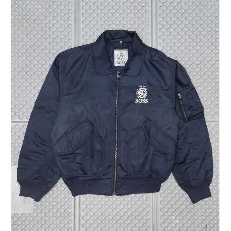 Jacket Bomber Suntory Boss Coffe