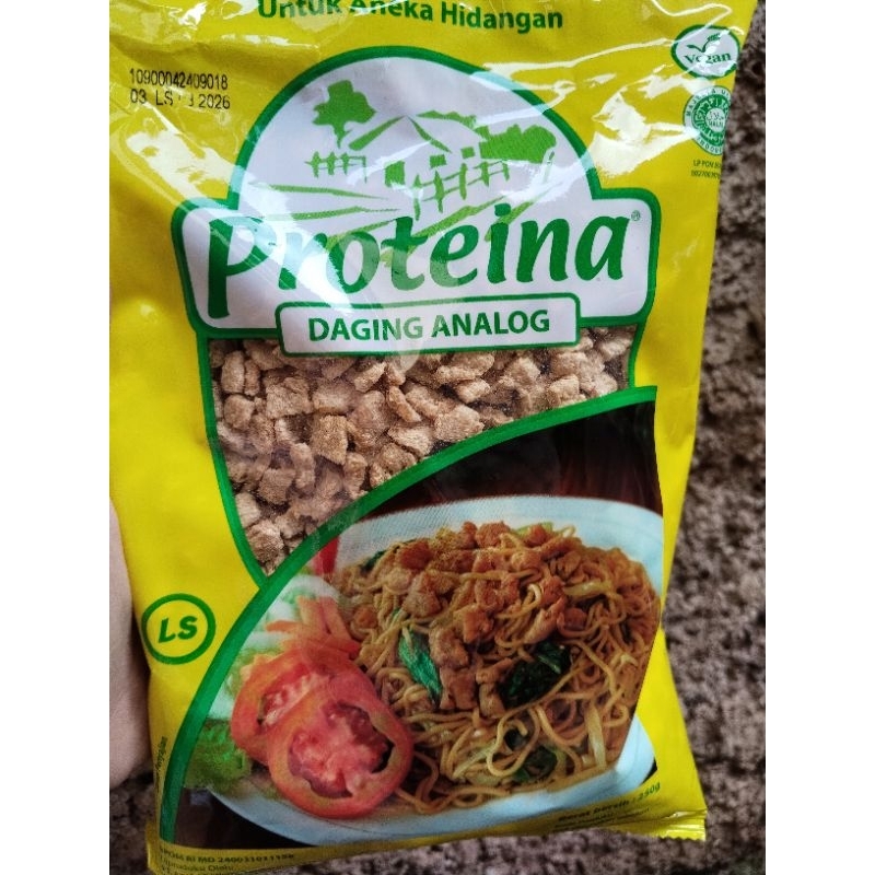 

Proteina LS Daging Analog Kemasan 250 Gram