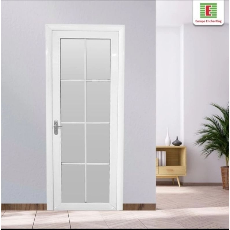 SET PINTU RUMAH ALUMUNIUM MINIMALIS EUROPO GR01/ Pintu Alumunium