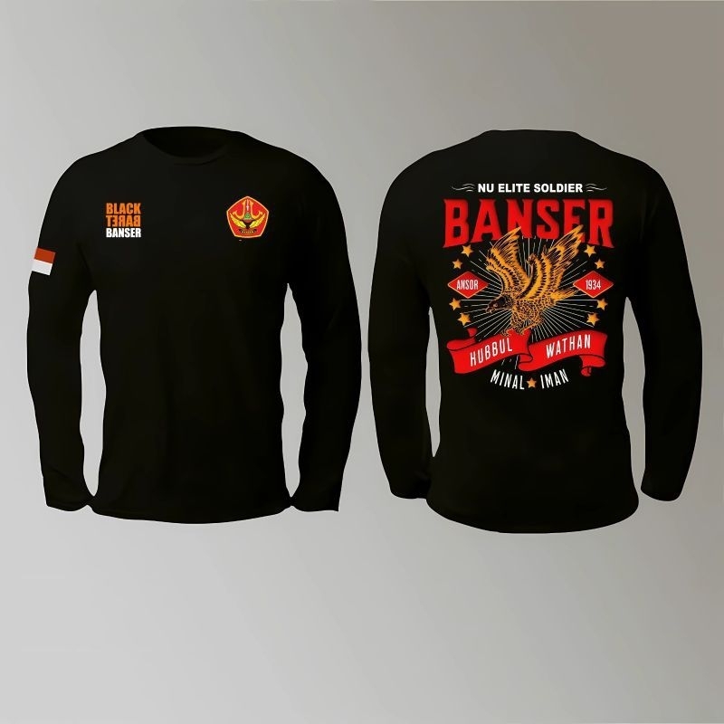 BAJU KAOS BANSER NUSANTARA LENGAN PANJANG