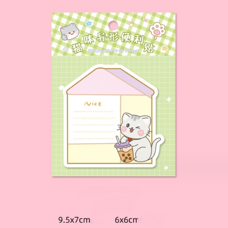 

Sticky notes special cartoon shaped memo note dan bear note