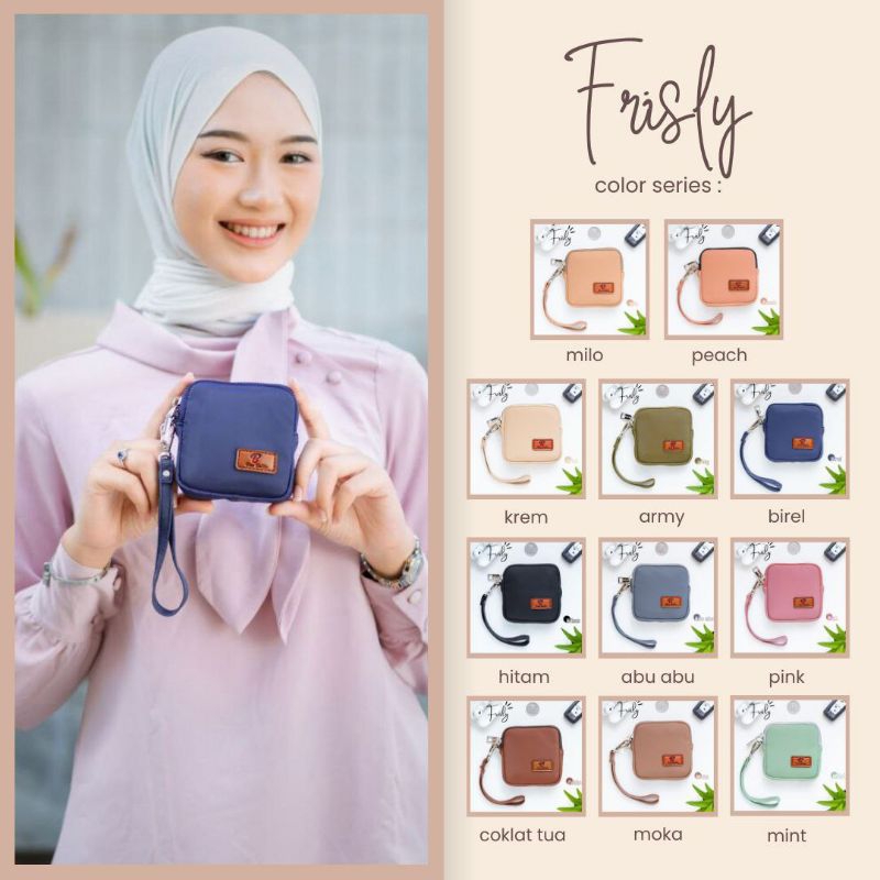 Frisly dompet koin bisa bayar ditempat