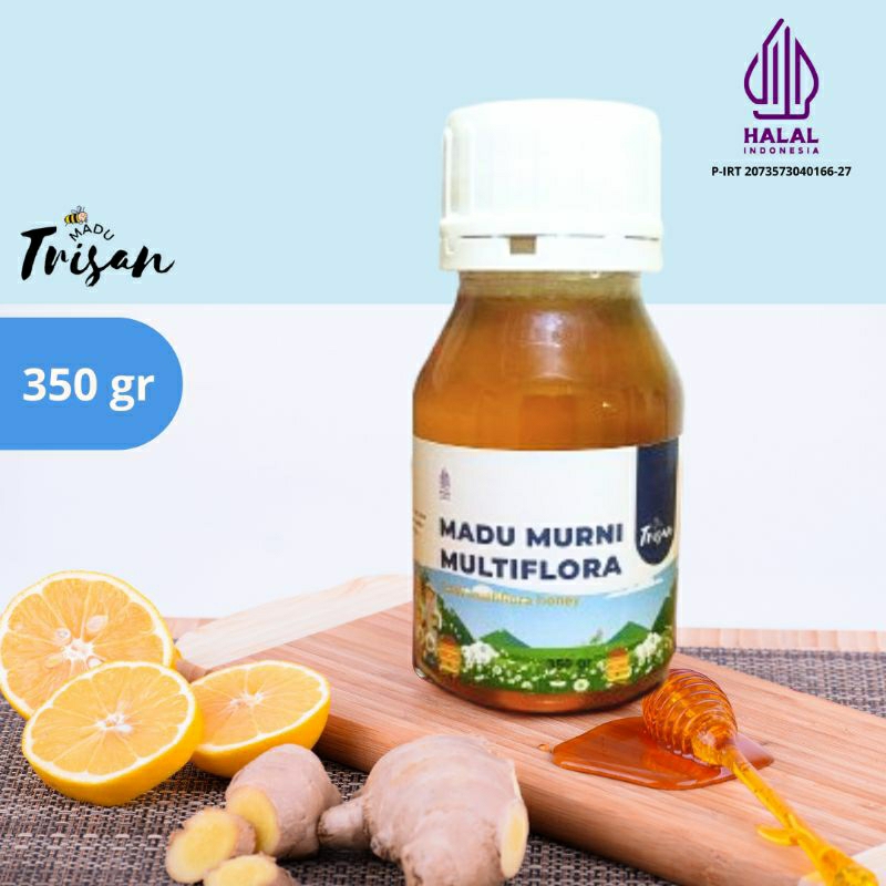 

Madu Trisan - Madu Multiflora 350gr - Madu Murni Asli Ternak - Madu Mentah Original