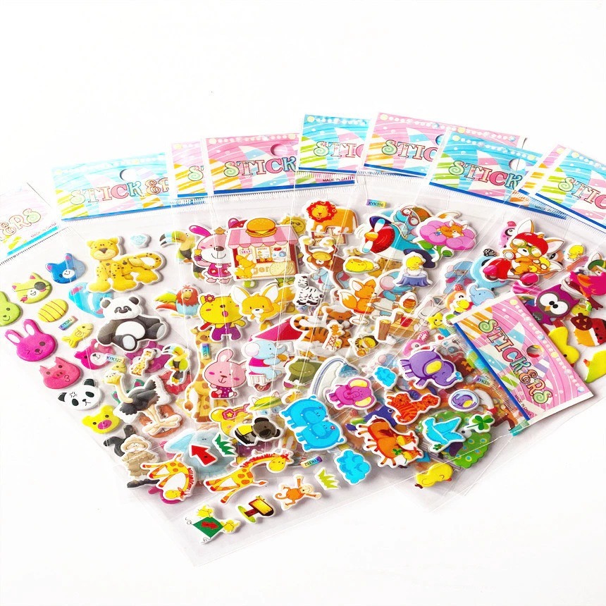 

3D Stiker Timbul / paw patrol Stiker Anak 3D/ Stiker Karakter / Stiker Mainan Anak Perempuan / Stiker Tempel Anak Laki laki STICKER TIMBUL