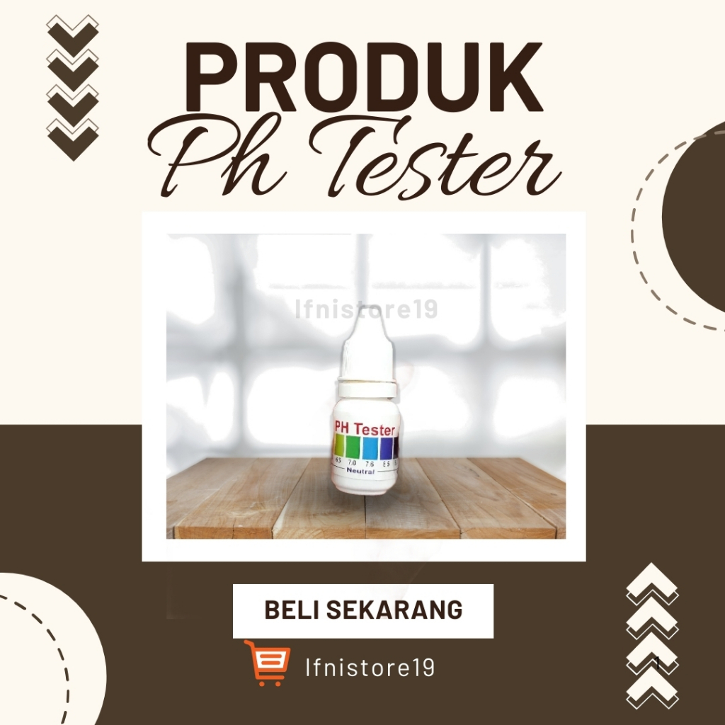 pH Tester 5 ml untuk Tes pH Air Alkali - alat ph air - alat tes - alat pengukur ph air -ph meter