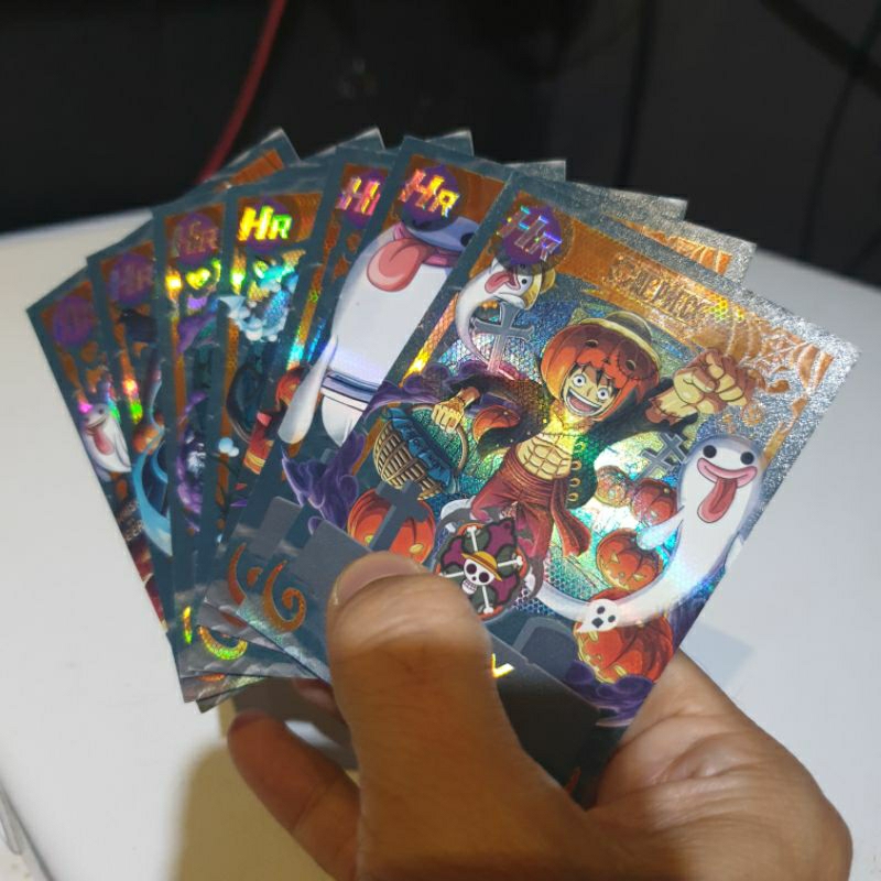 Kartu Koleksi CCG One Piece Kabago Original HR holo Halloween series Endless Treasure