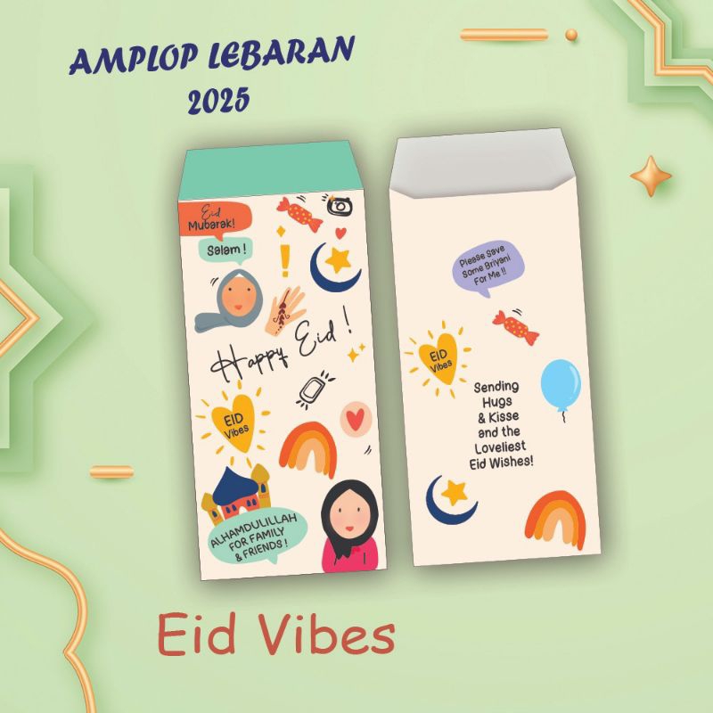 

(10pcs) AMPLOP LEBARAN 2025/ANGPAO LEBARAN 2025/ANGPAO LEBARAN IDUL FITRI