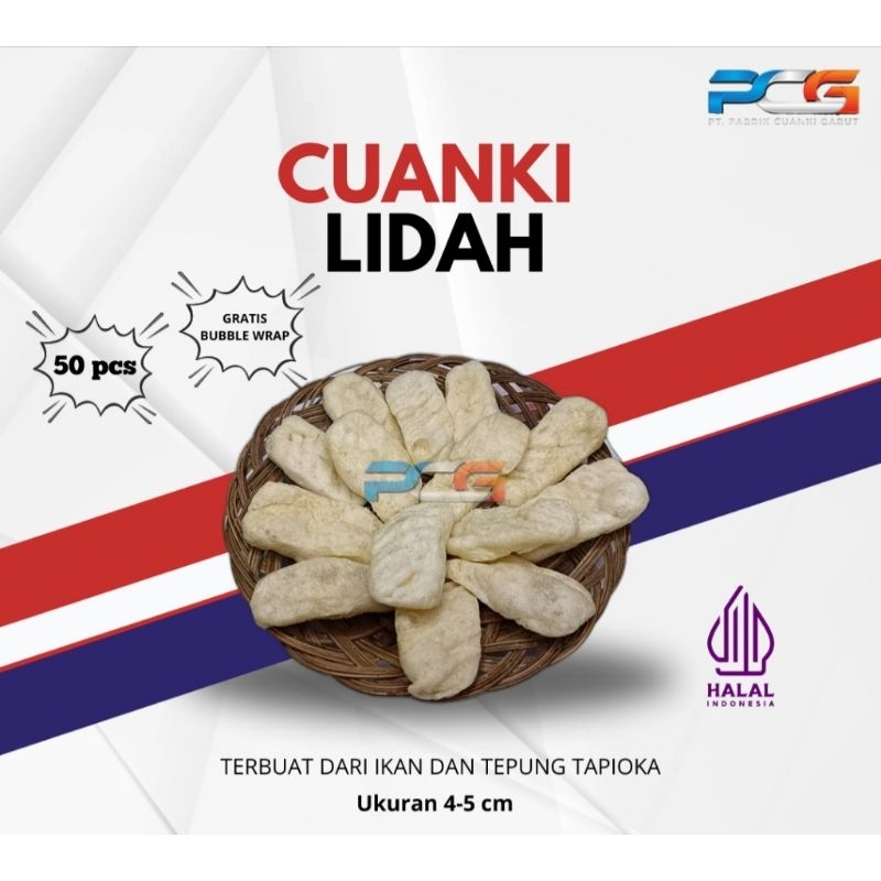 

CUANKI LIDAH toping baso aci termurah isi 50 pcs