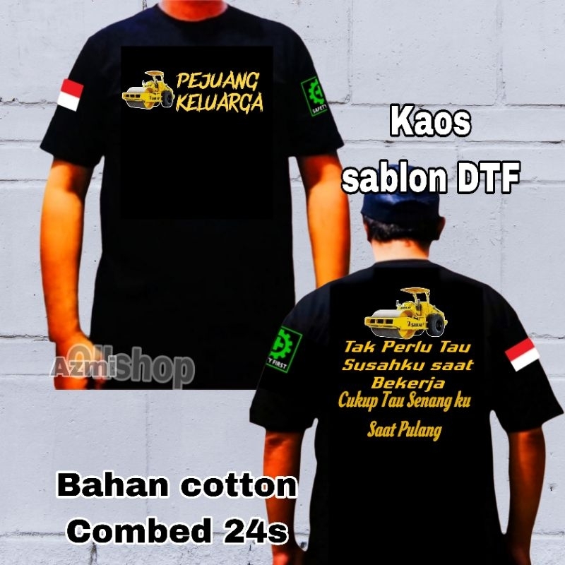 Kaos pejuang keluarga vibro Sakai/kaos baju sablon DTF pria wanita