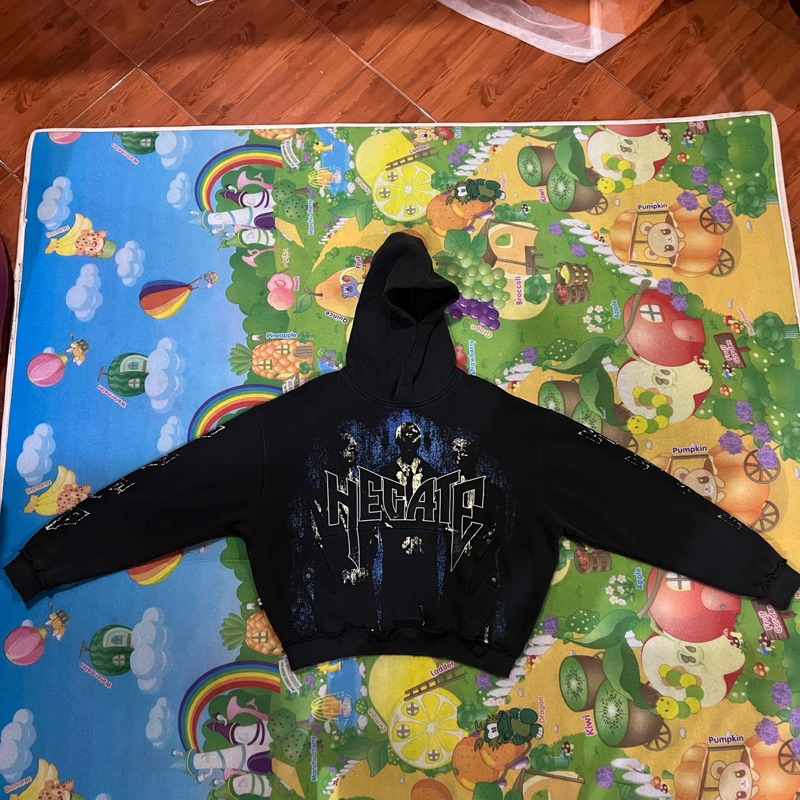 Hoodie Boxy HECATES Drop 19 Not Safe Size M (USED LIKE NEW)