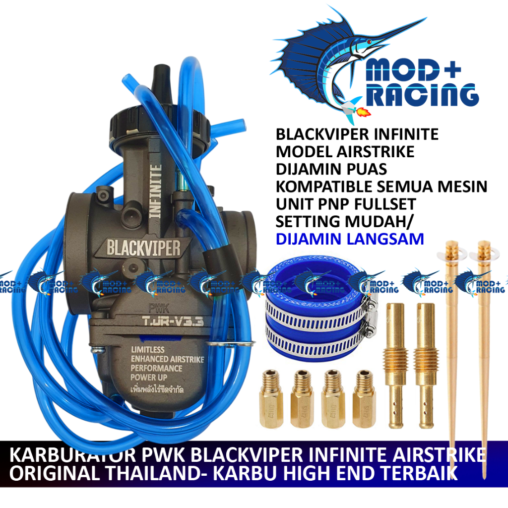 (COD) KARBURATOR TUTUP BULAT PWK AIRSTRIKE 24 26 28 30 32 33 34 35 36 38 40 QAS OEM KARBU CARBURETOR