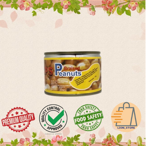

Braised Peanuts "IKPS" / Kacang Rebus / Kacang Tanah Kemasan Kaleng