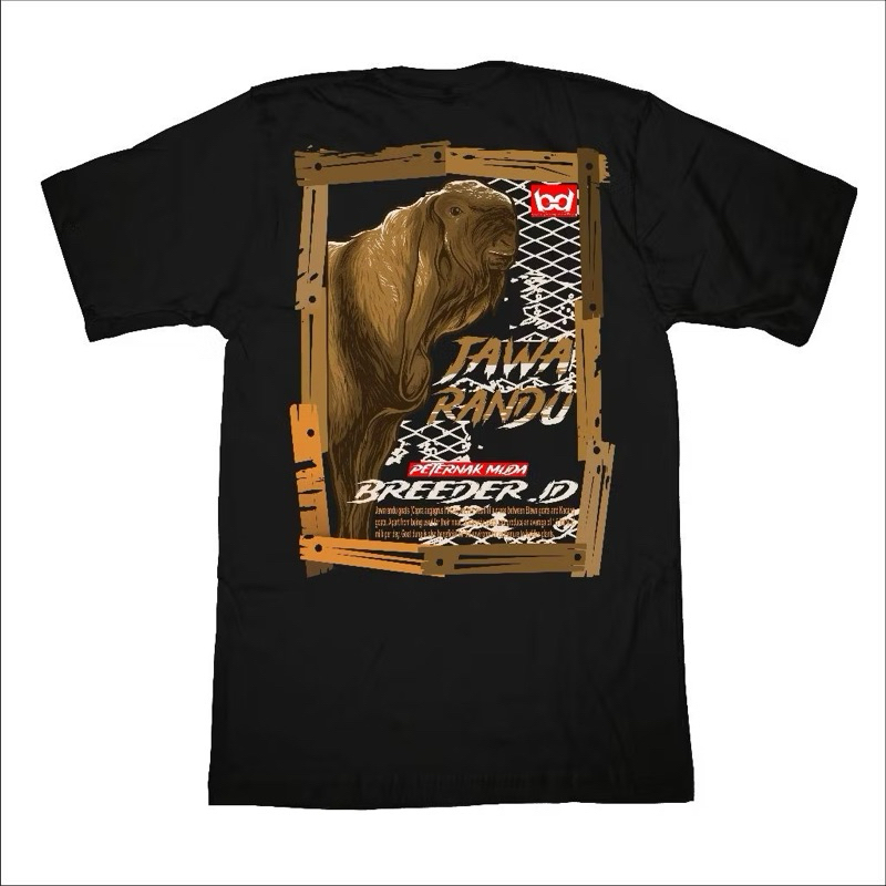 TSHIRT/KAOS PETERNAK KAMBING JAWA RANDU