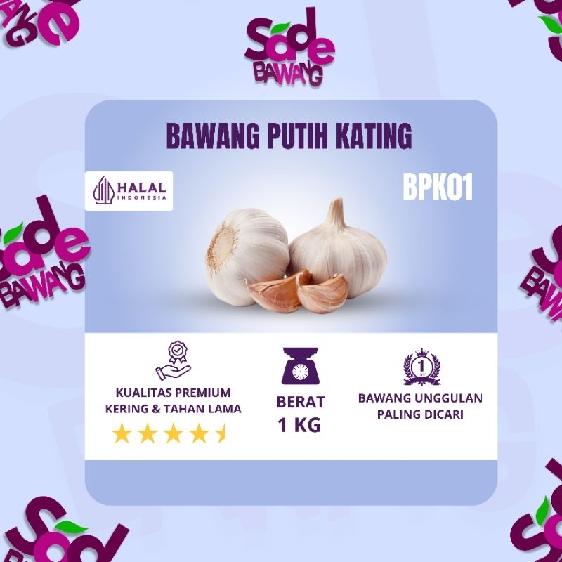 

BAWANG PUTIH KATING sadebawang