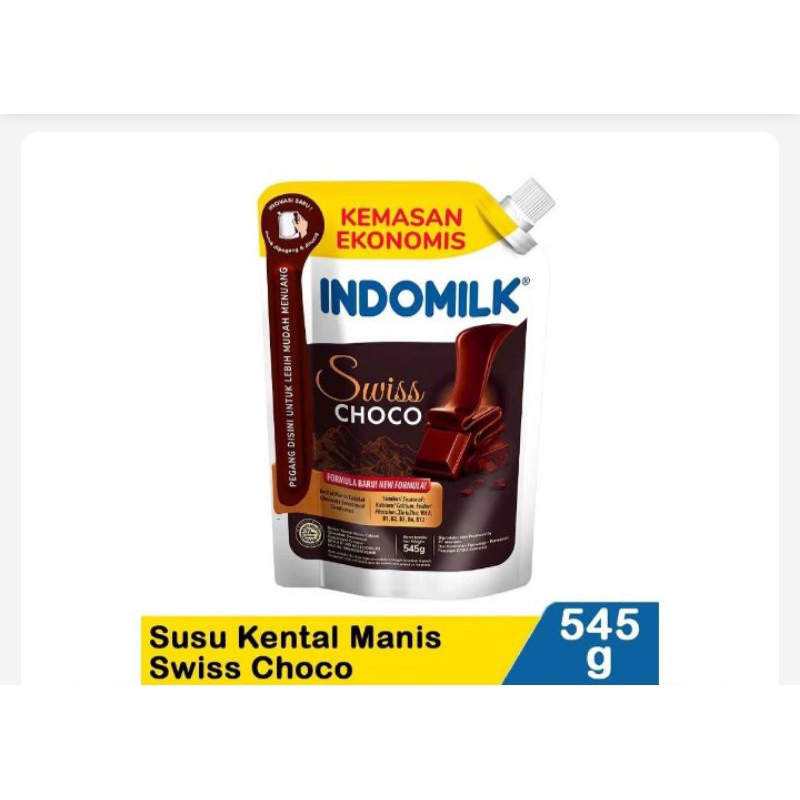 

Indomilk Swiss Choco Susu Kental Manis 545g
