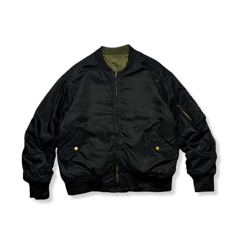 Jaket Ingni Bomber Army Reversible