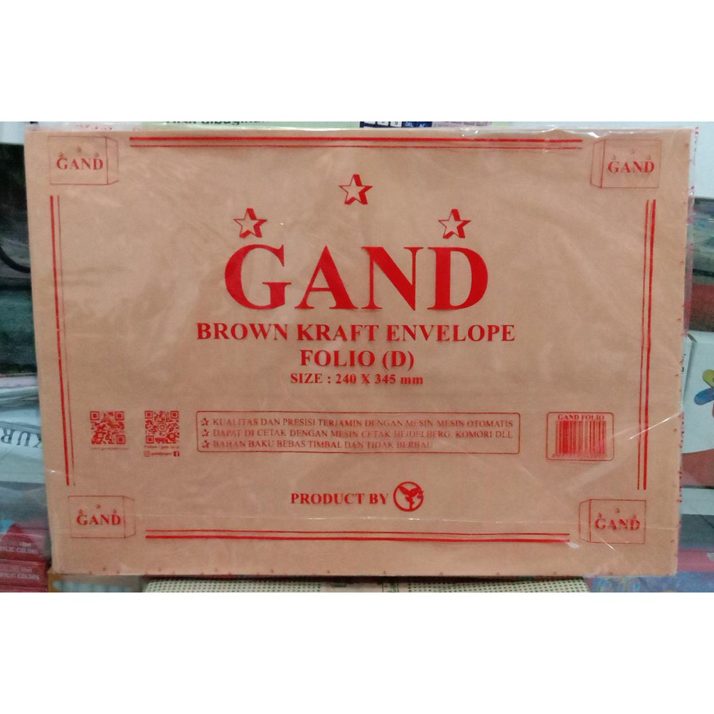 

Amplop Coklat Folio SEAL Dan NON SEAL MERK GAND HESOO7896