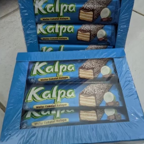 

KALPA Wafer Cokelat Kelapa 264g (12 bungkus @ 22g)