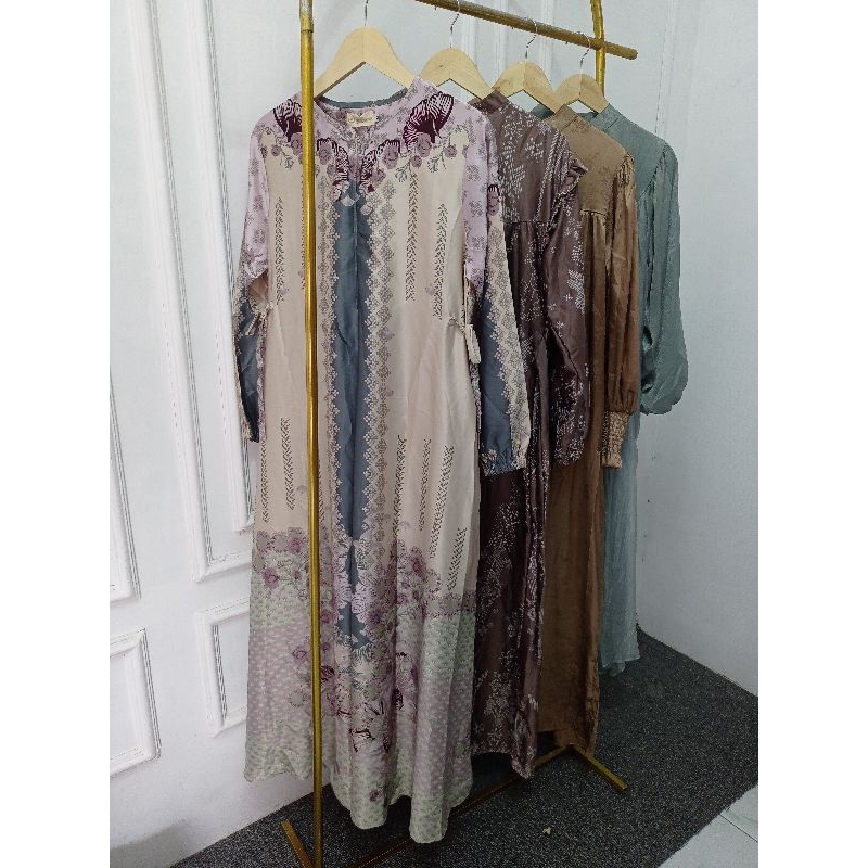 SALE Gamis Silk/maxmara/satin Harga Cuci Gudang