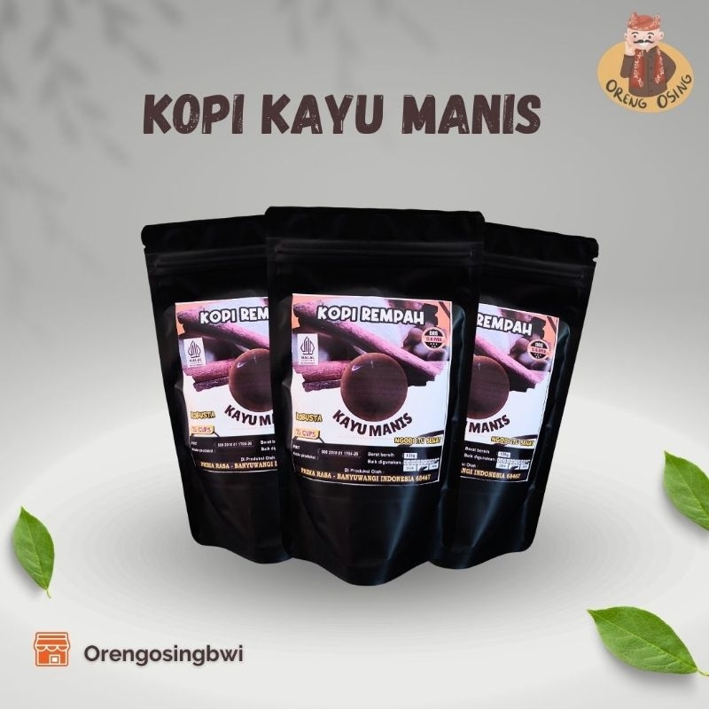 

ORENG OSING | Kopi Primarasa - Kopi Rempah Kayu Manis 120 gram