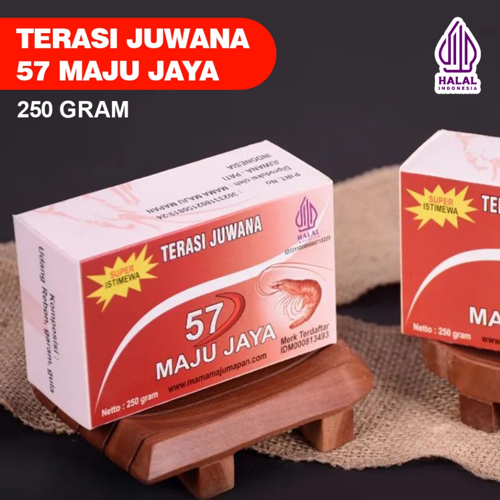 

Terasi Udang Asli Juwana 57 Maju Jaya 250gr Oleh Oleh Rembang