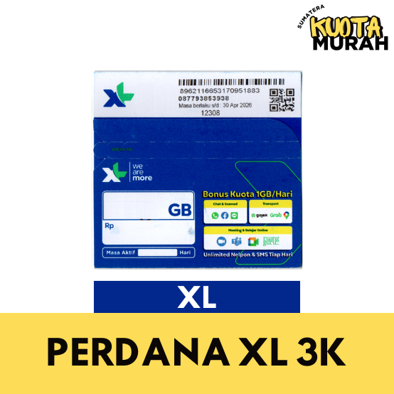 PERDANA XL 3K NASIONAL (Exp 2027) (1BOX ISI 50pcs)