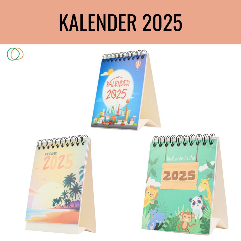 

KALENDER 2025 / KALENDER MEJA 2025 / KALENDER MINI 2025 / KALENDER TAHUN 2025 by. TOOKE
