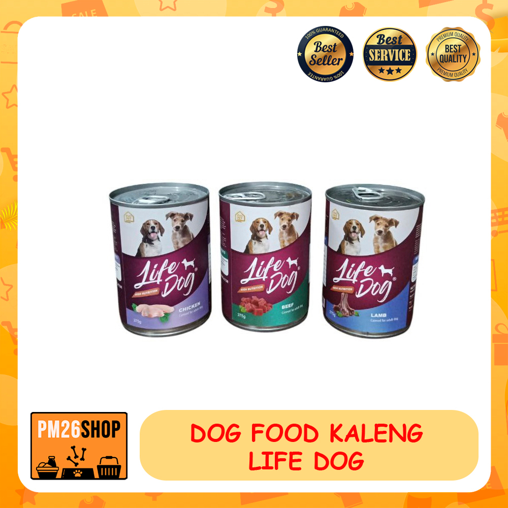 LIFE DOG Dog Food Kaleng Makanan Anjing Basah