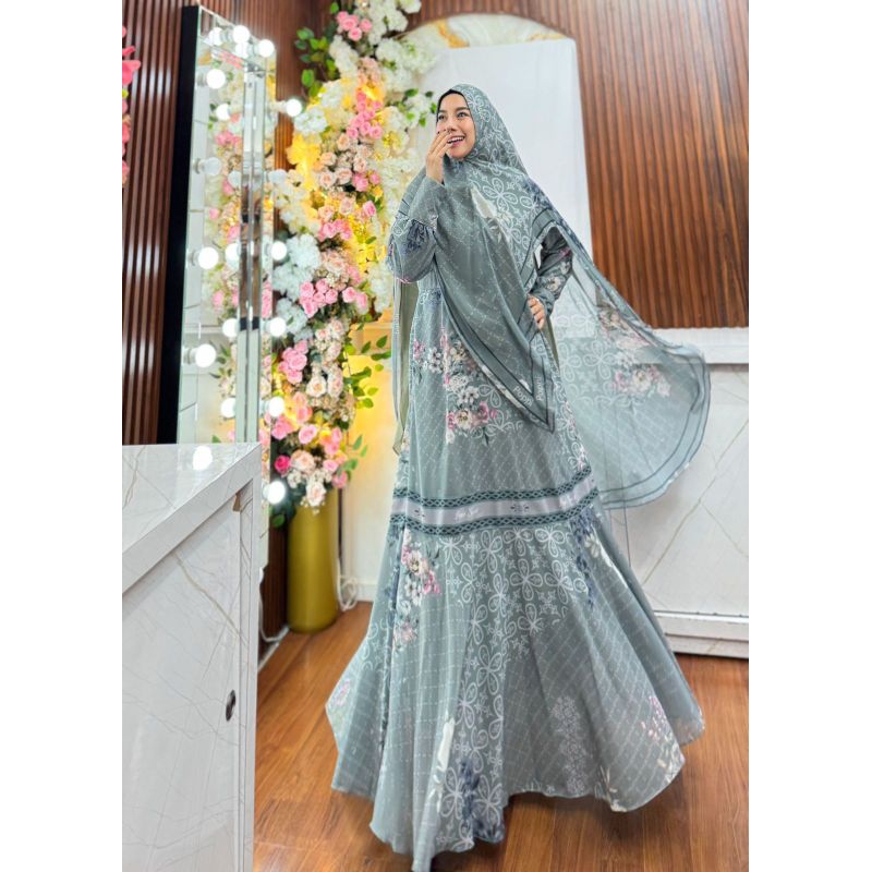 Gamis slavina by poppy syari