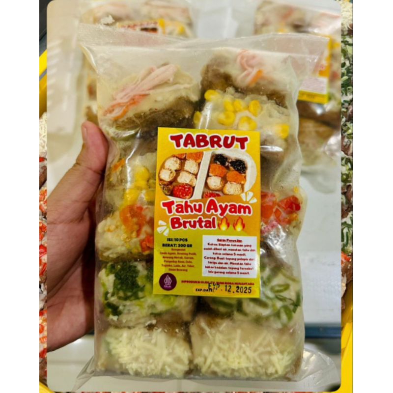 

Tahu baso ayam brutal mix isi 10 pcs