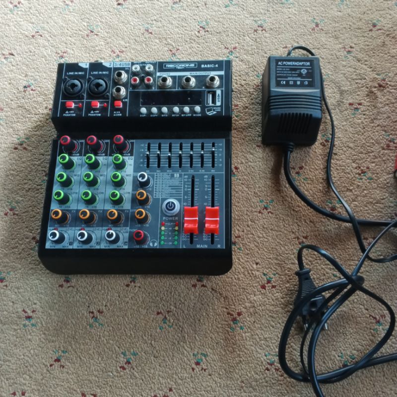 mixer recording tech Basic 4