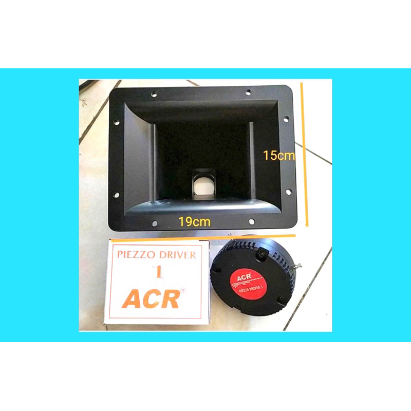 PAKET 15x20 hornPiezo Driver ACR Piezo Driver 1 Tweeter 300 W Paket Driver tweeter Acr Piezo 300w  d