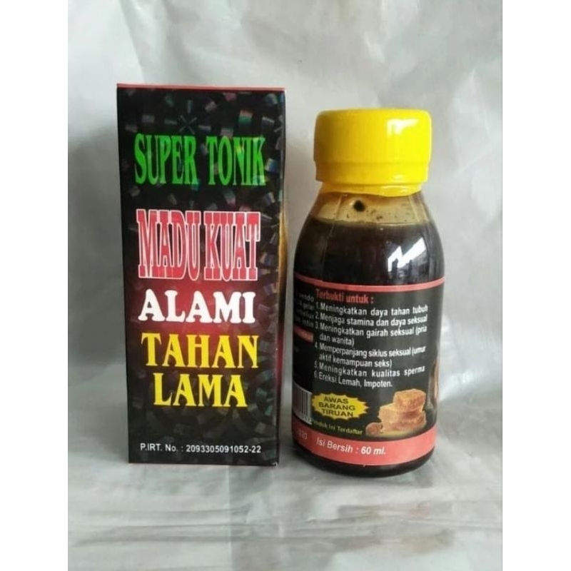 Madu SuperTonik 6X Herbal Alami Original Madu SuperTonik