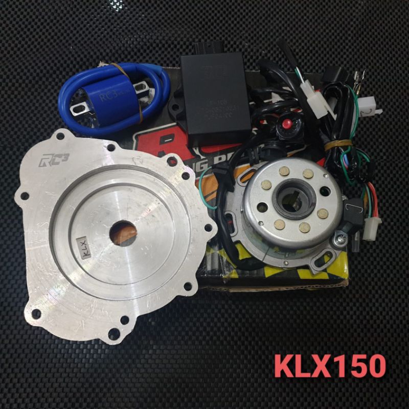 Magnet Pengapian Racing YZ RC3 Kawasaki KLX150 KLX 150 Berikut Koil Coil CDI Plenes Plendes Kabel Sp