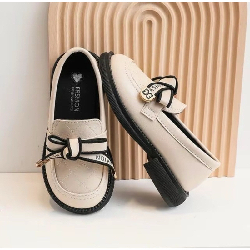 sepatu anak perempuan usia 2 s/d 5 tahun lucu motif pita GG murah